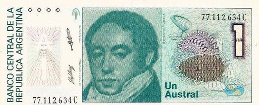 Argentina - 1 Austral 1988 (# 323b)