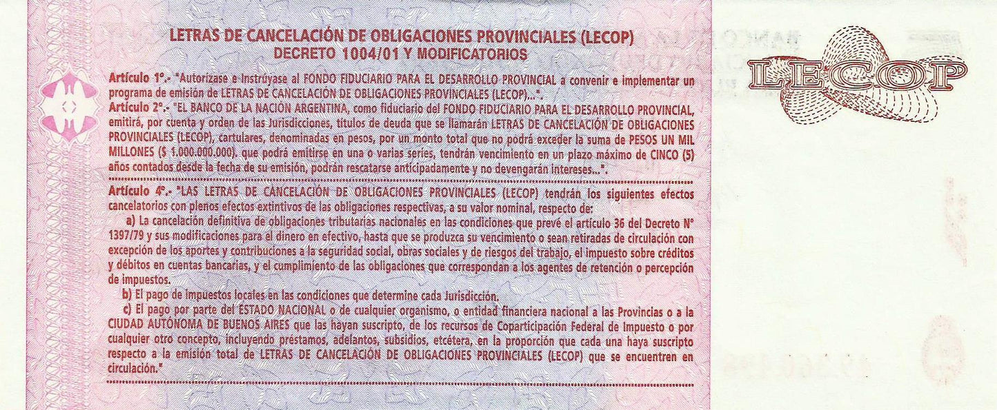 Argentina - 5 Pesos 2006 (# S3102)