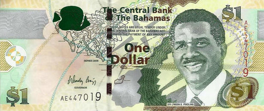 Bahamas - 1 Dolar 2008 (# 71)