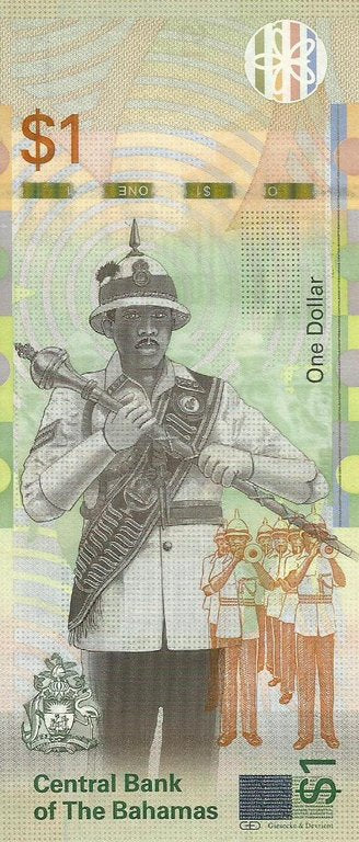 Bahamas - 1 Dolar 2017 (# 77)