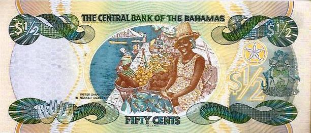 Bahamas - 1/2 Dolar 2001 (# 68)