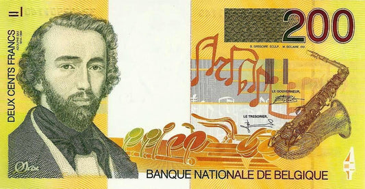 Belgica - 200 Francos 1995 (# 148)