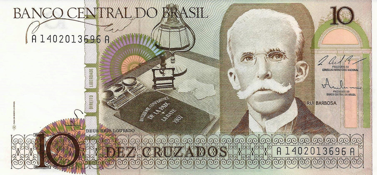 Brasil - 10 Cruzados 1987
