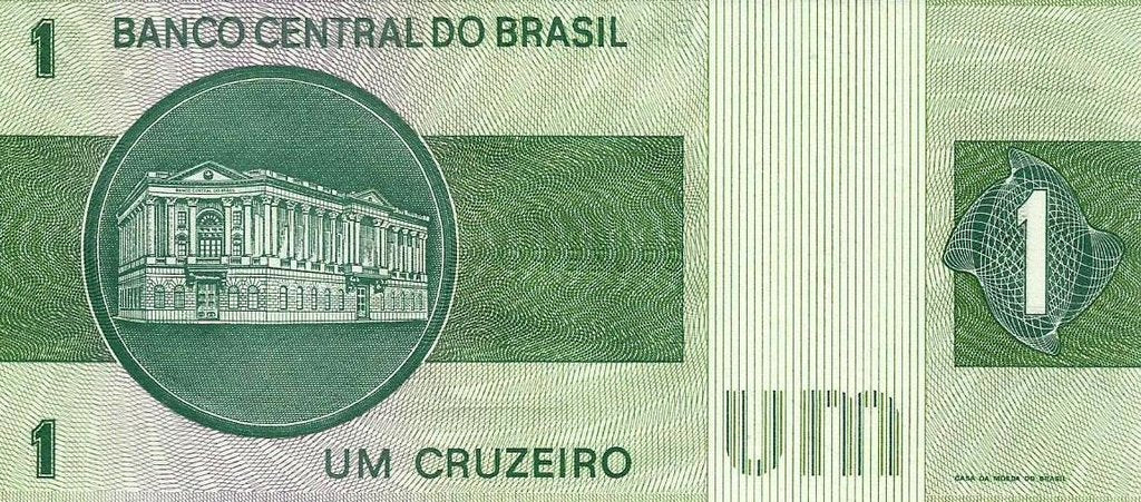 Brasil - 1 Cruzeiro 1975 (# 191Ac)