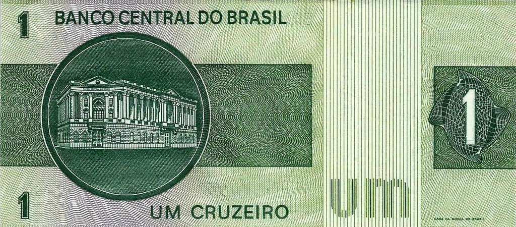 Brasil - 1 Cruzeiro 1980 (# 191Ad)