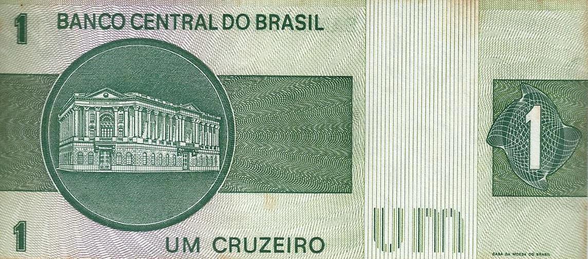 Brasil - 1 Cruzeiro 1980 (# 191Ad)