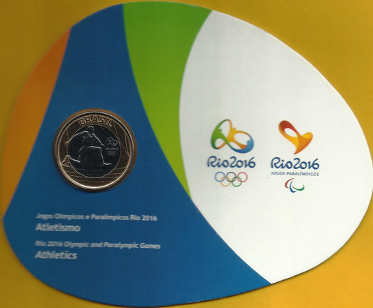 Brasil - 1 Real 2014 (Atletismo)