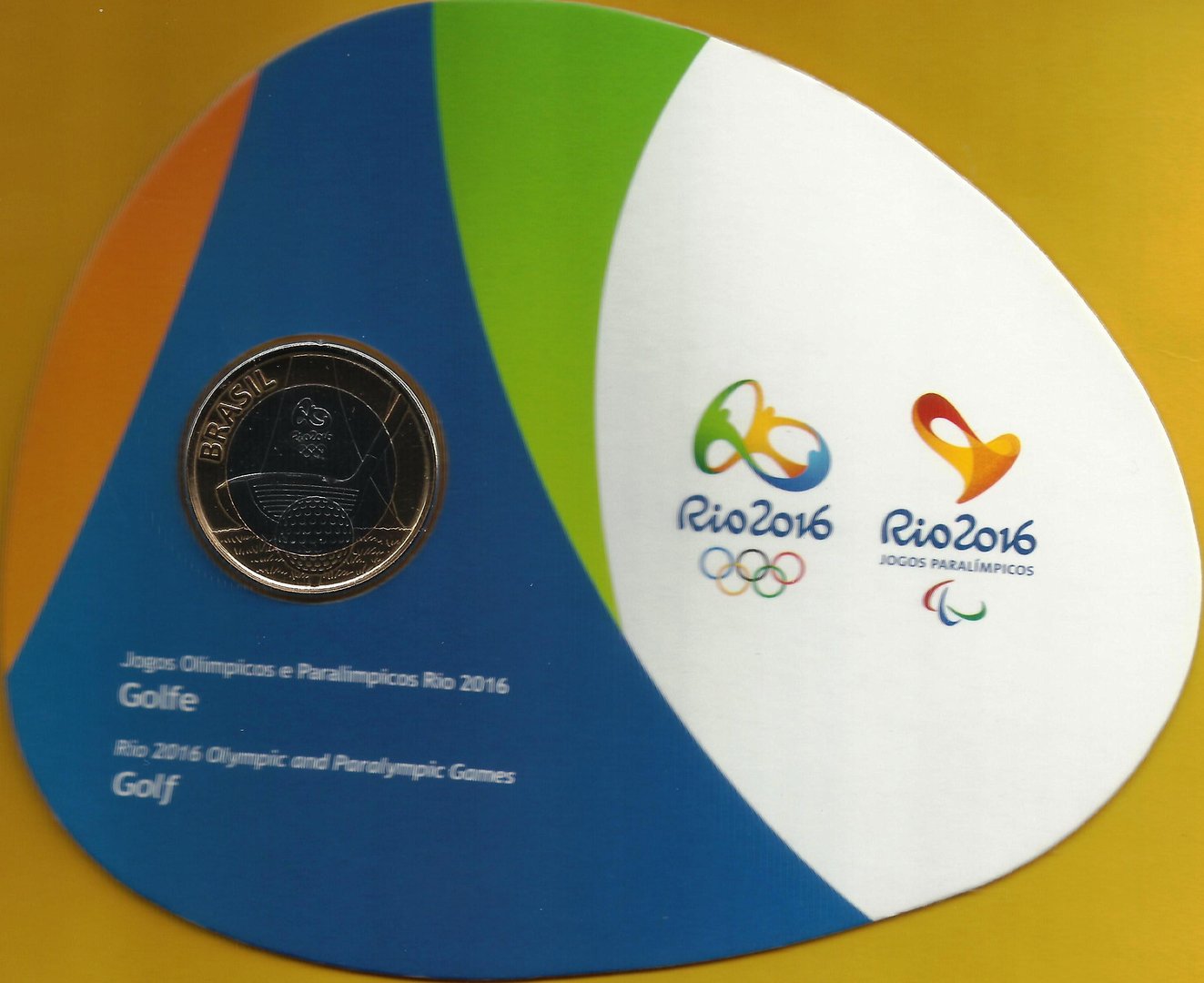 Brasil - 1 Real 2014 (Golfe)