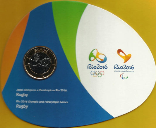 Brasil - 1 Real 2015 (Rugby)