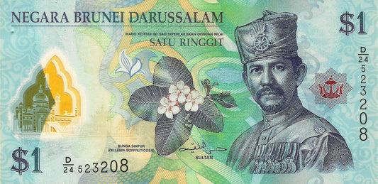 Brunei - 1 Ringgit 2013 (# 35b)