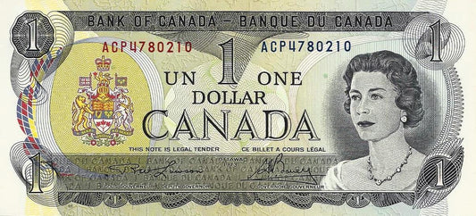 Canada - 1 Dolar 1973 (# 85a)