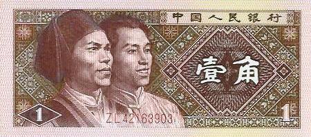 China  - 1 Jiao 1980 (# 881)