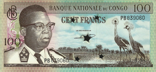 Congo - 100 Francos 1964 (# 6)