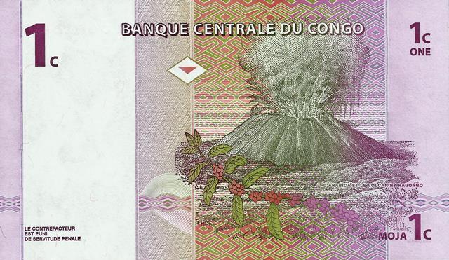 Congo - 1 Centimo 1997 (# 80a)