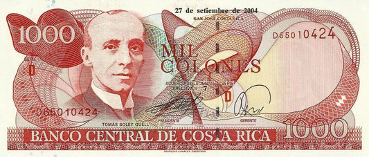 Costa Rica - 1000 Colones 2004 (# 264e)