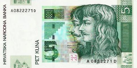 Croacia - 5 Kuna 2001 (# 37)