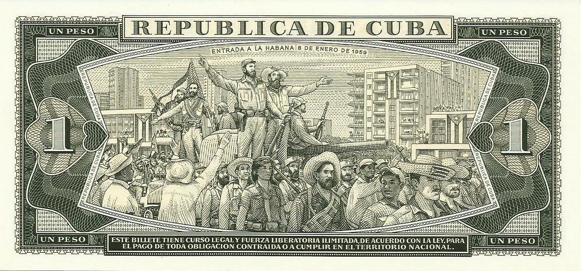 Cuba - 1 Peso 1986 (# 102c)