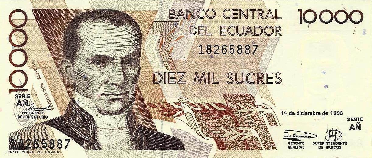 Equador - 10000 Sucres 1998 (# 127e)