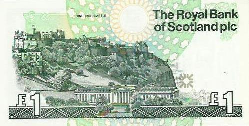 Escocia - 1 Libra 2001 (# 351e)