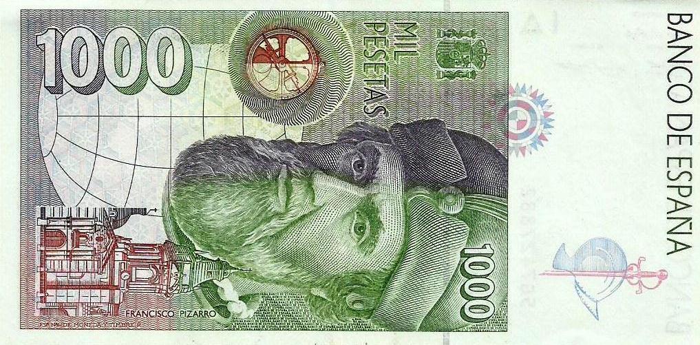 Espanha - 1000 Pesetas 1992 (# 163)
