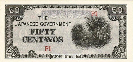 Filipinas - 50 Centavos 1942 (# 105b)