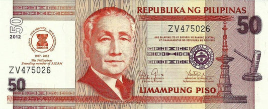 Filipinas - 50 Piso 2012 (# 211a)