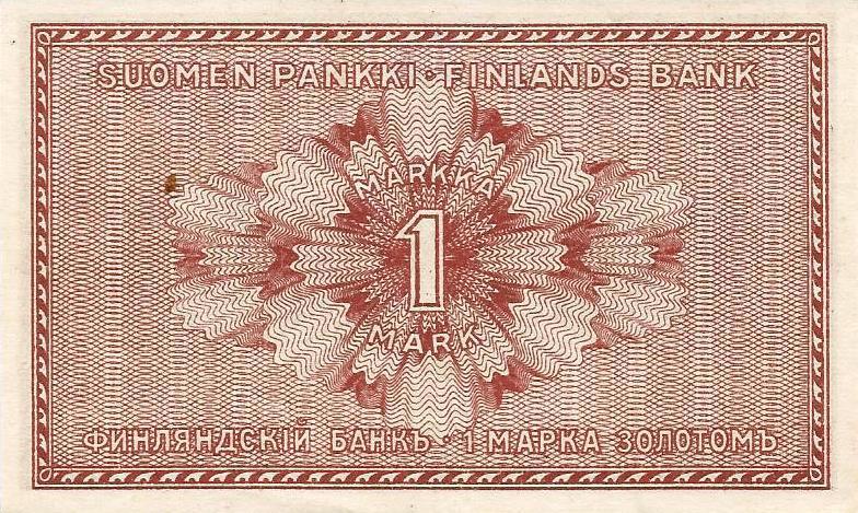 Finlandia - 1 Markka 1916 (# 19g)