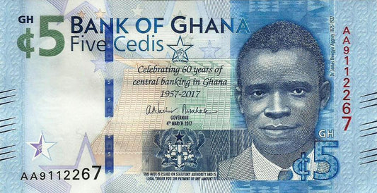 Gana - 5 Cedis 2017 (# 42)