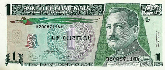 Guatemala - 1 Quetzal 1995 (# 87c)