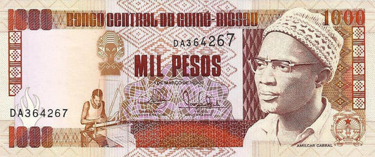 Guiné Bissau - 1000 Pesos 1990 (# 13b)