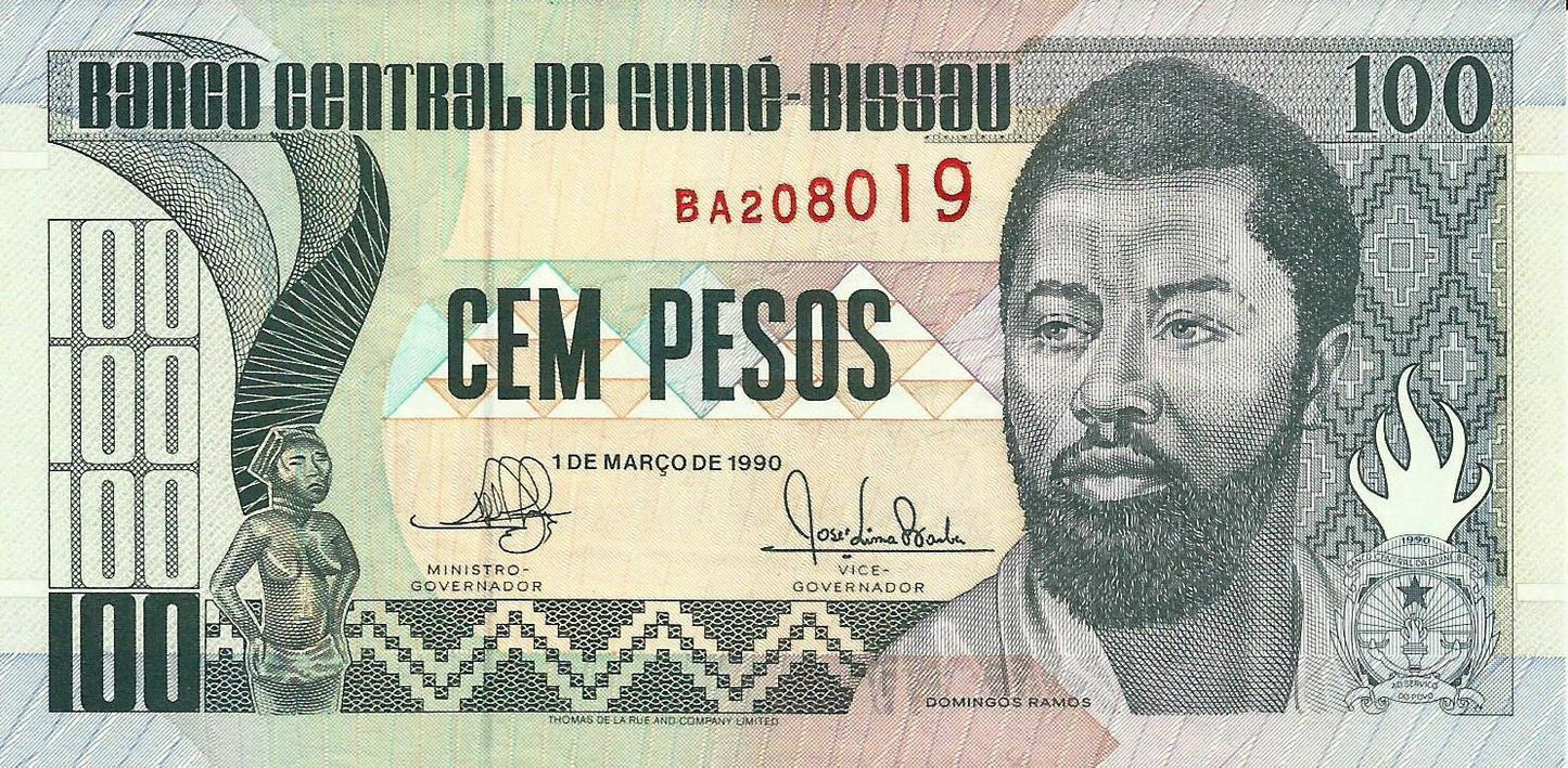 Guiné Bissau - 100 Pesos 1990 (# 11)