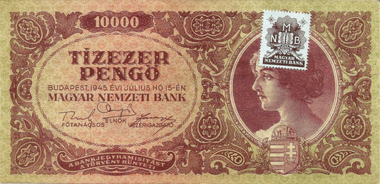 Hungria - 10000 Pengo 1945 (# 119b)