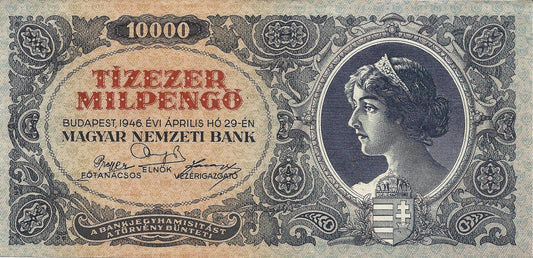 Hungria - 10000 Pengo 1946 (# 126)
