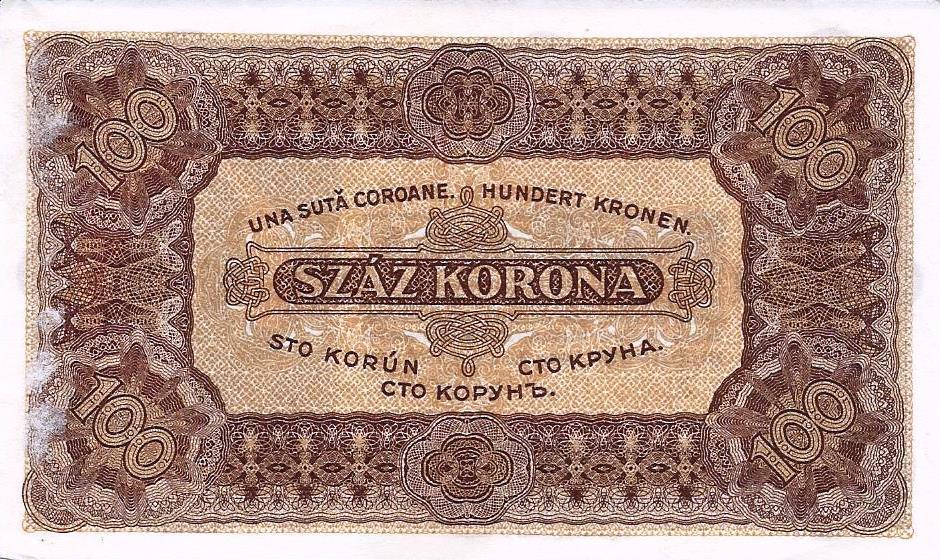 Hungria - 100 Korona 1923 (# 73a)