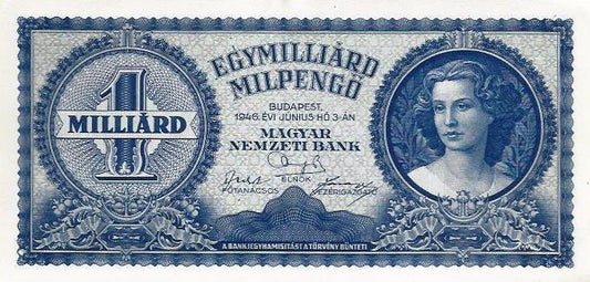 Hungria - 1 Miliard 1946 (# 131)