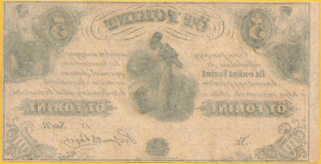 Hungria - 5 Forint 1852 (# S143r)