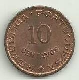 India Portuguesa - 10 Centavos 1959 (Km# 30)