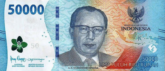 Indonesia - 50000 Rupias 2022 (# 167a)
