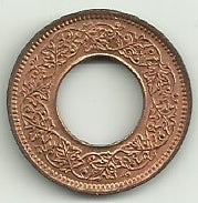 India - 1 Pice 1945 (Km# 533)