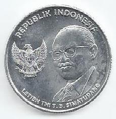 Indonesia - 500 Rupias 2016 (Km# 73) T.B. Simatupang