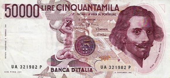 Italia - 50000 Liras 1984 (# 113a)