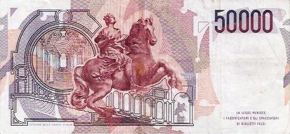 Italia - 50000 Liras 1984 (# 113a)