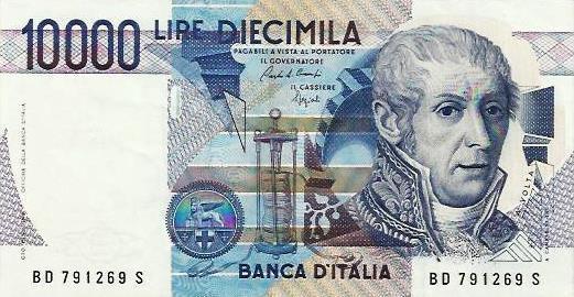 Italia - 10000 Liras 1984 (# 112b)