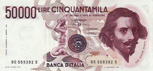 Italia - 50000 Liras 1984 (# 113a)