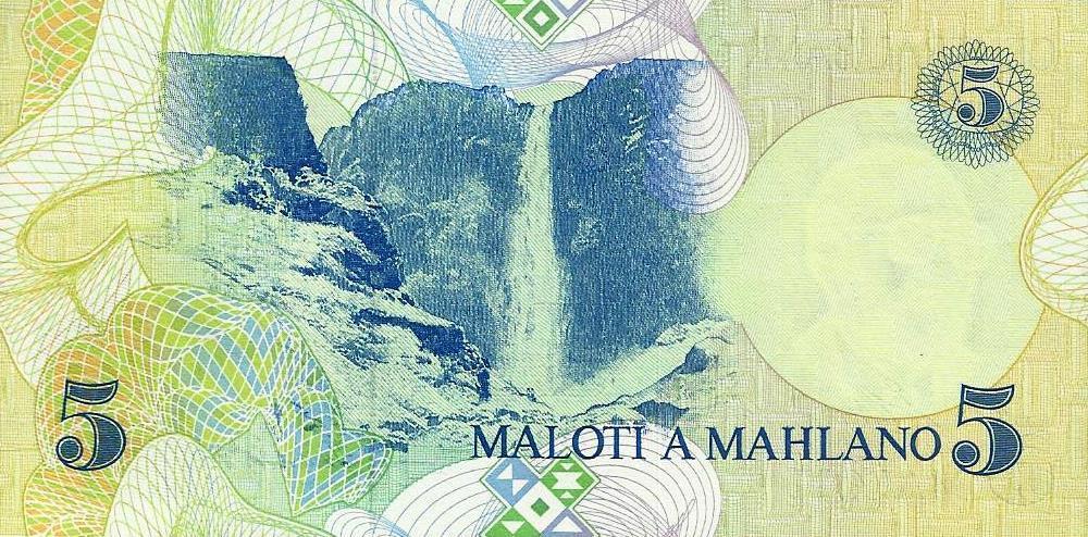 Lesoto - 5 Maloti 1989 (# 10a)