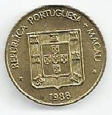 Macau - 10 Avos 1988 (Km# 20)