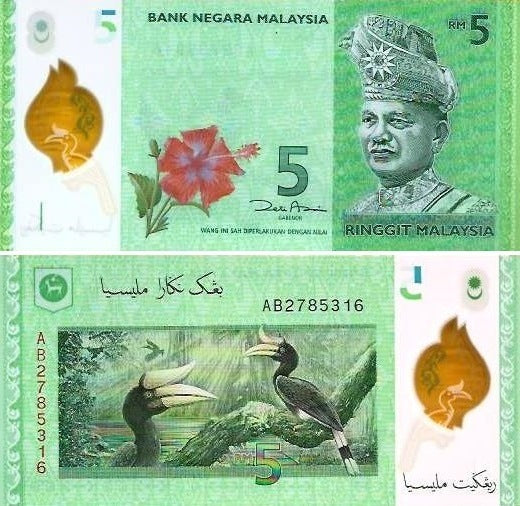 Malasia - 5 Ringgit 2012 (# 52)