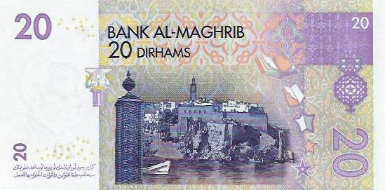 Marrocos - 20 Dirhams 2005 (# 68)
