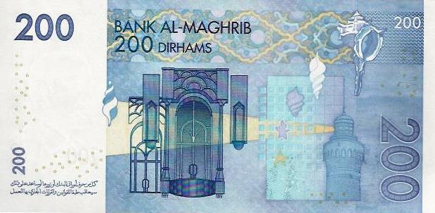 Marrocos - 200 Dirhams 2002 (# 71)