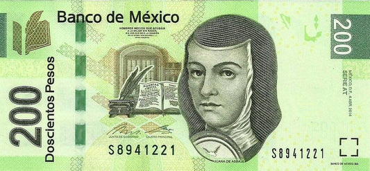 Mexico - 200 Pesos 2014 (# 125)